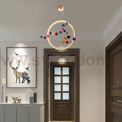 Подвесной светильник AGATE 10 multicolour D60 ImperiumLoft 189670-23