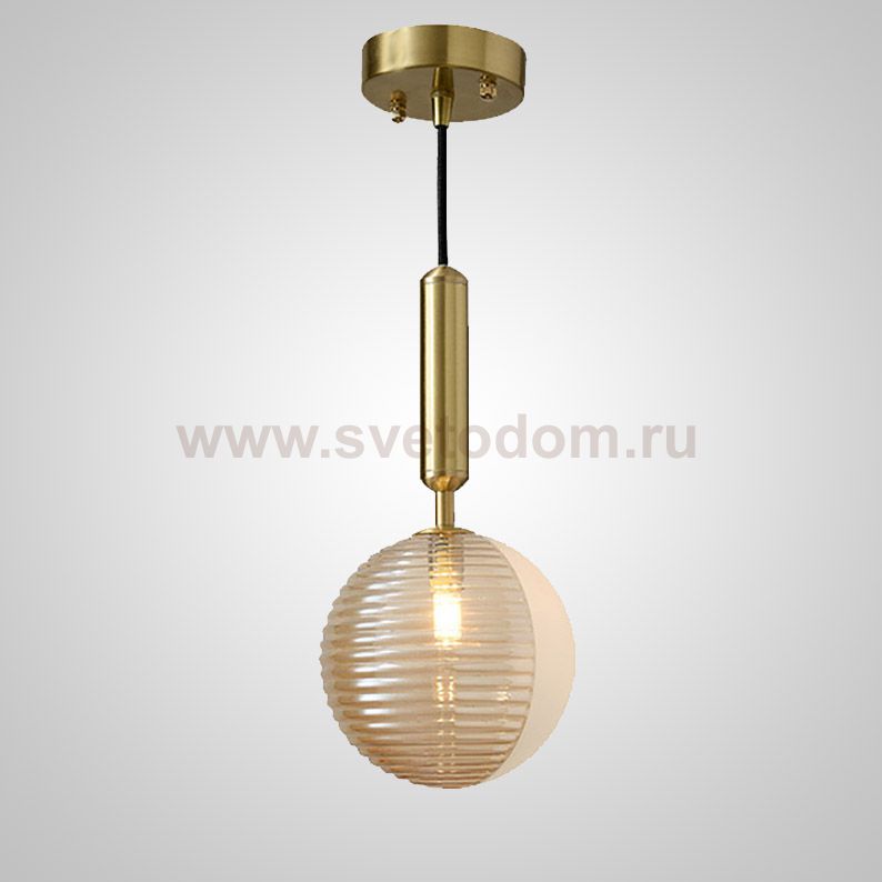 Подвесной светильник WALTON amber ImperiumLoft 189713-23