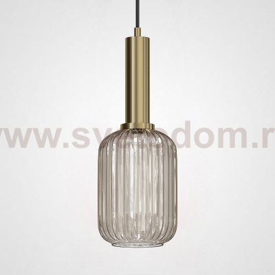 Подвесной светильник Ferm Living chinese lantern A Brass / Amber ImperiumLoft 189723-26