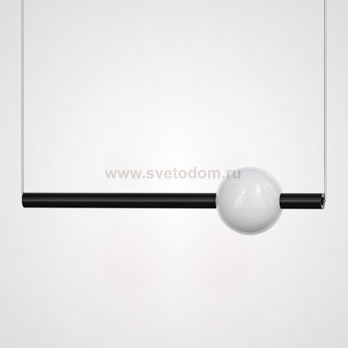 Подвесной светильник broom ORION GLOBE LIGHT Black C L600 ImperiumLoft 189782-22