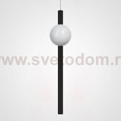 Подвесной светильник broom ORION GLOBE LIGHT Black D L600 ImperiumLoft 189784-22
