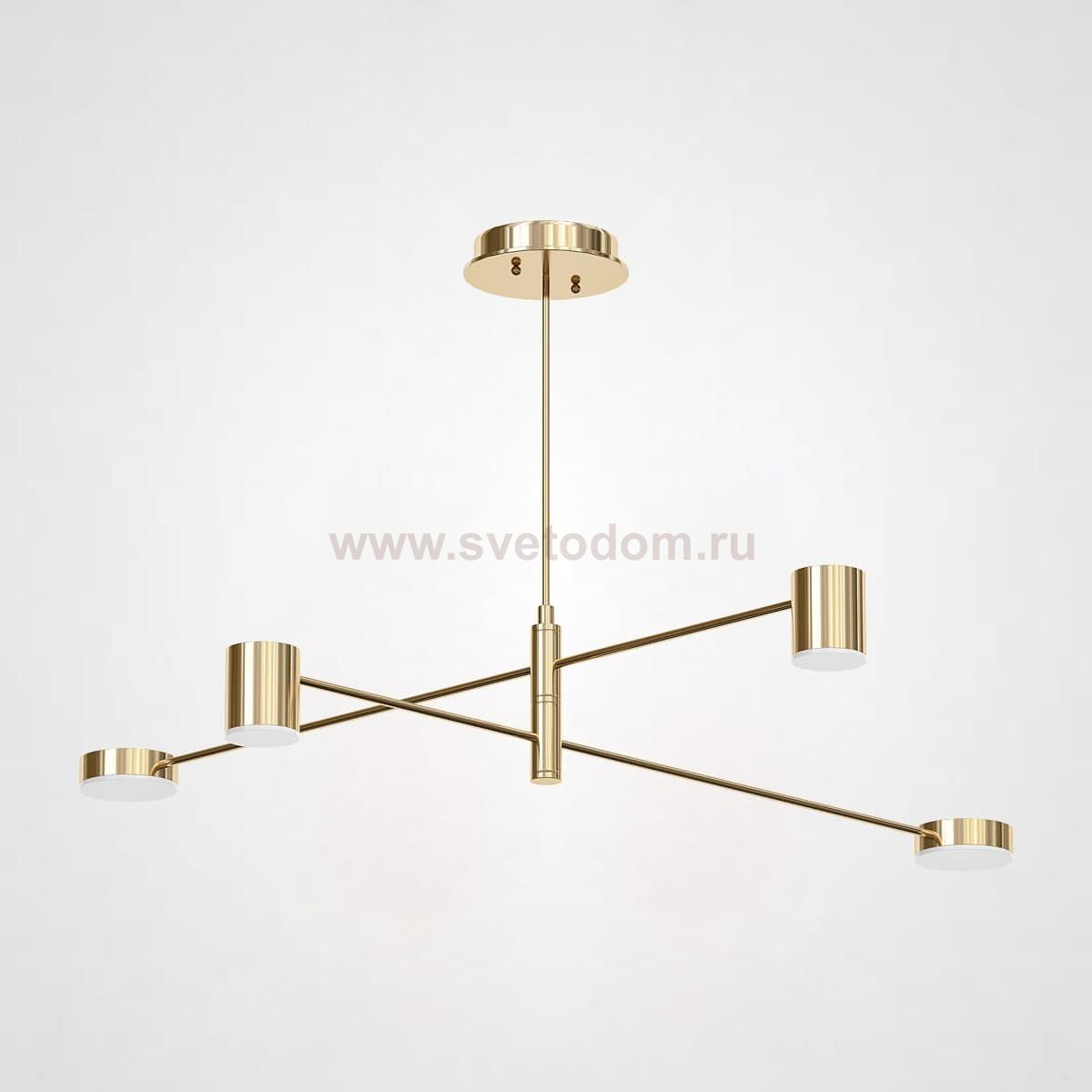 Люстра MOTVIKT Gold 4 ImperiumLoft 189812-26