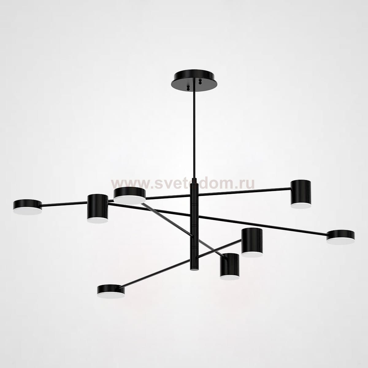 Люстра MOTVIKT Black 8 ImperiumLoft 189815-26