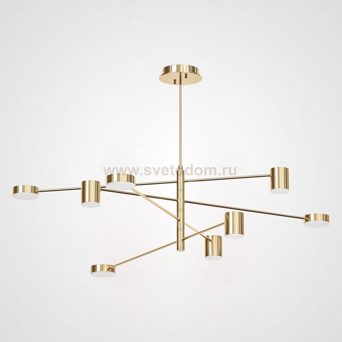 Люстра MOTVIKT Gold 8 ImperiumLoft 189817-26