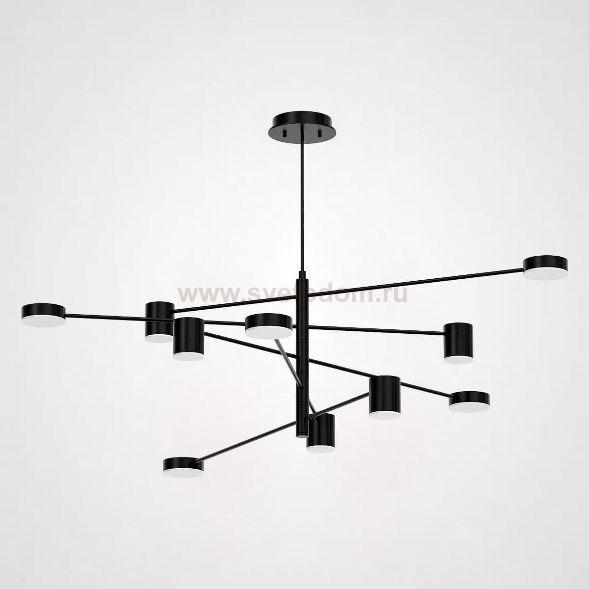 Люстра MOTVIKT Black 10 ImperiumLoft 189820-26
