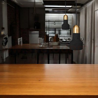 Подвесной светильник JAZZ STONE black ImperiumLoft 189839-23