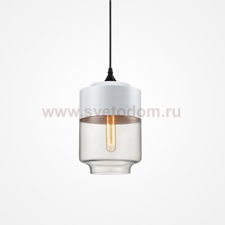 Подвесной светильник NORD A D18 White/Transparent ImperiumLoft 190484-26