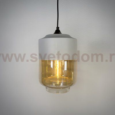 Подвесной светильник NORD A D18 White/Amber ImperiumLoft 190487-26