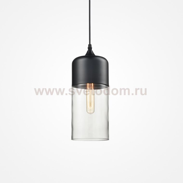 Подвесной светильник NORD B D13 Black/Transparent ImperiumLoft 190495-26