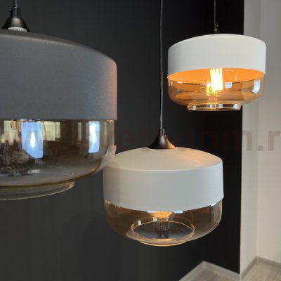 Подвесной светильник NORD D D25 White/Amber ImperiumLoft 190502-26