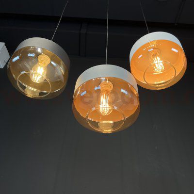 Подвесной светильник NORD D D25 Gray/Amber ImperiumLoft 190503-26