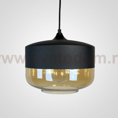 Подвесной светильник NORD D D25 Black/Amber ImperiumLoft 190505-26