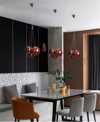 Подвесной светильник 19152P/3 rose gold 19152P/3 rose gold Delight