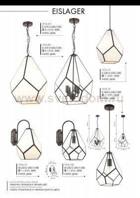 Настенный светильник Favourite 1916-1W Eislager