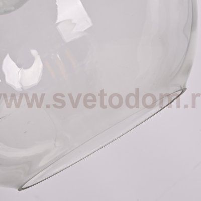 Подвесной светильник Loft Clear Glass Sphere Cloche ImperiumLoft 191634-22