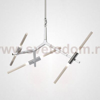 Люстра Агнес Chandelier Summer 6 Silver ImperiumLoft 191639-22