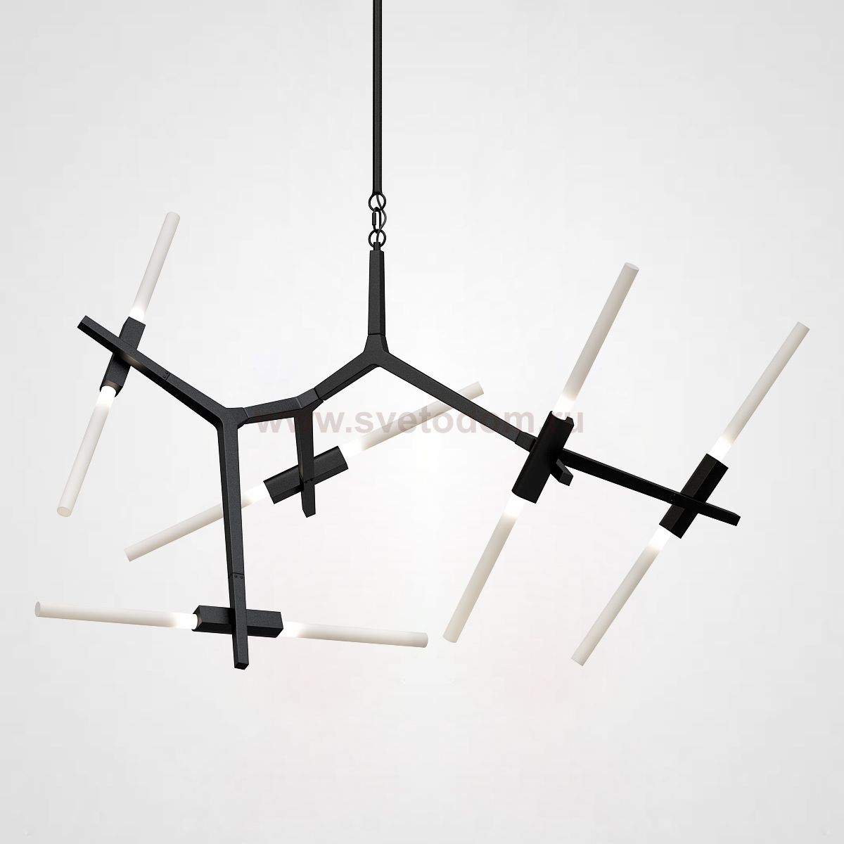 Люстра Агнес Chandelier Summer 10 Black ImperiumLoft 191646-22