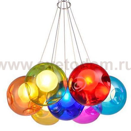 Люстра Bocca 28 Multicolor Led 7 ImperiumLoft 191659-22