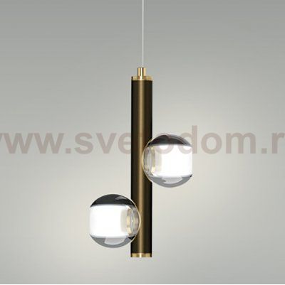 Подвесной светильник ILIANA brass black ImperiumLoft 191667-23