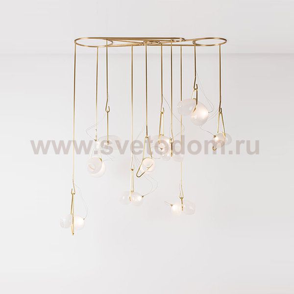 Люстра clamp 10 ImperiumLoft 191769-22