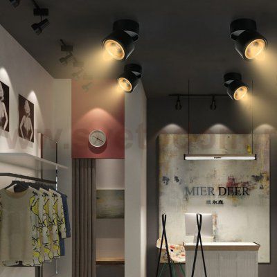 Потолочный светильник AGENDA black+gold 10W ImperiumLoft 191830-26