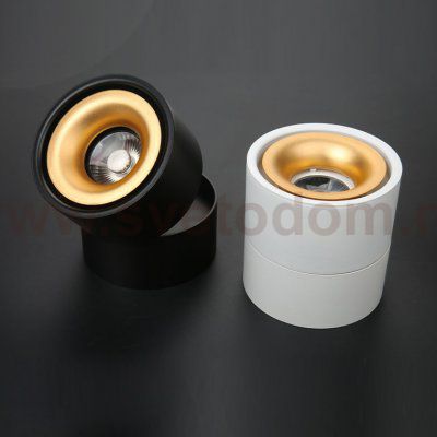 Потолочный светильник AGENDA black+gold 10W ImperiumLoft 191830-26