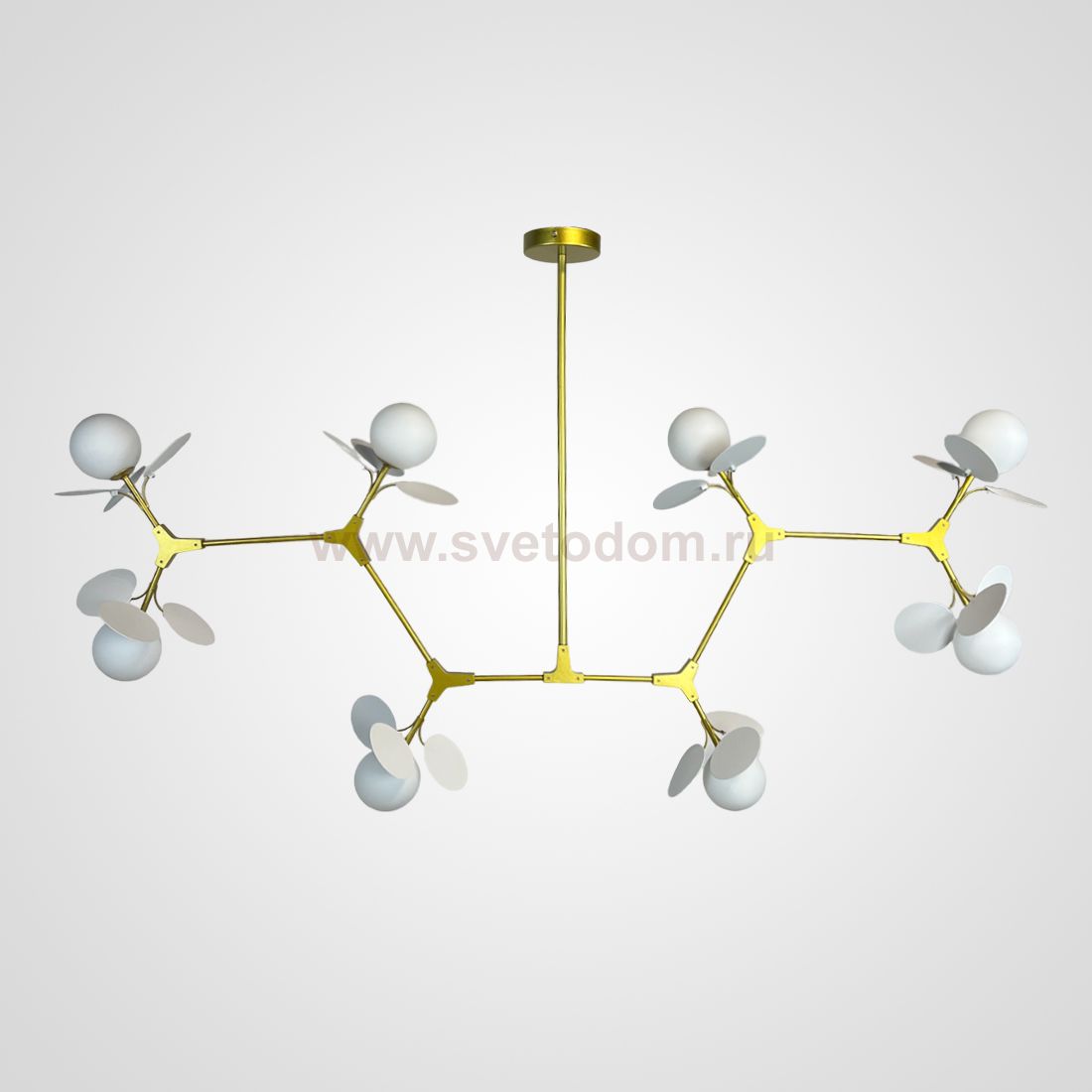 Люстра на штанге MATISSE M L120 White ImperiumLoft 191894-26