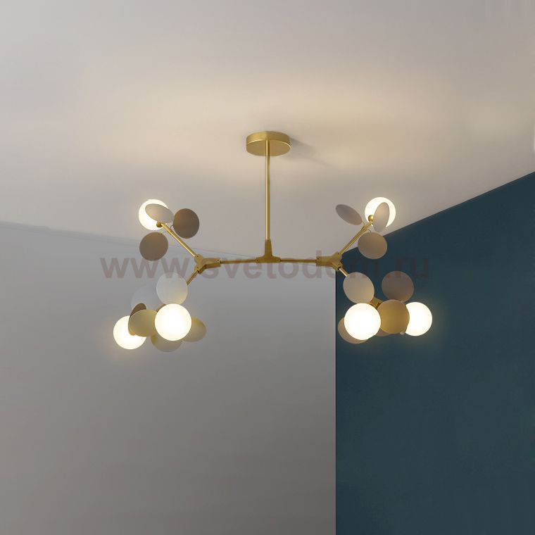 Люстра на штанге MATISSE M L95 Gray ImperiumLoft 191896-26