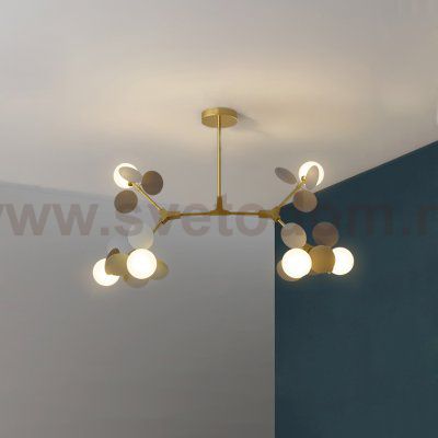 Люстра на штанге MATISSE M L95 Gray ImperiumLoft 191896-26