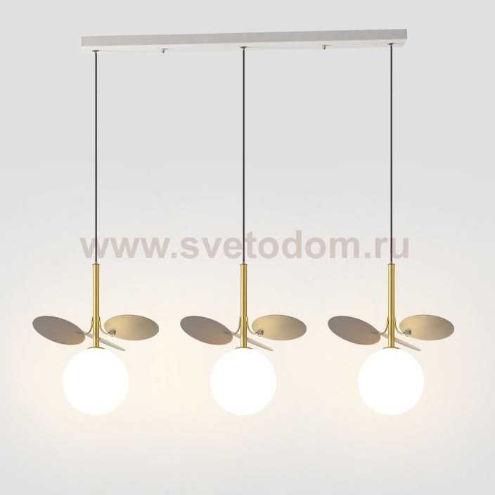 Подвесной светильник MATISSE TRIO White / White plank ImperiumLoft 191905-26