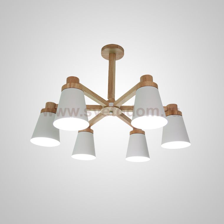 Потолочная люстра PROP 6 White ImperiumLoft 191990-23