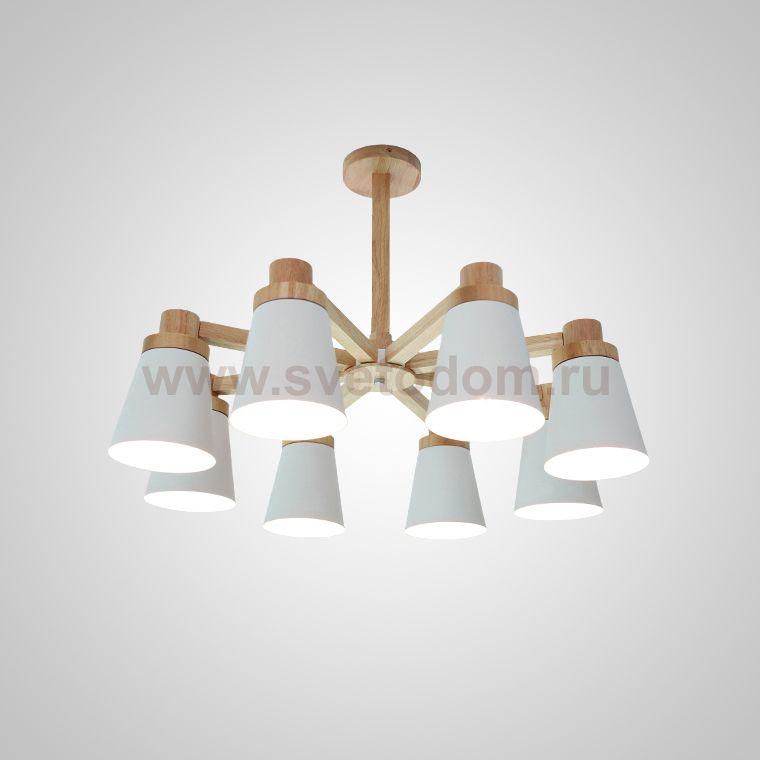 Потолочная люстра PROP 8 White ImperiumLoft 191993-23