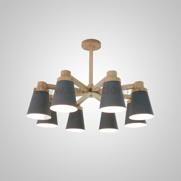 Потолочная люстра PROP 8 Grey ImperiumLoft 191994-23