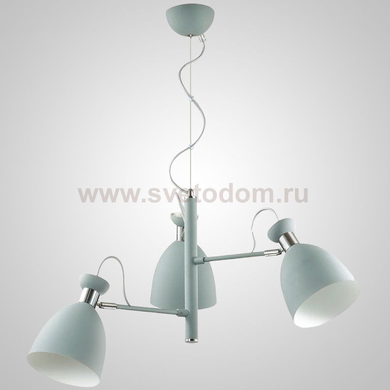 Подвесная люстра GENT 3 Grey ImperiumLoft 191997-23