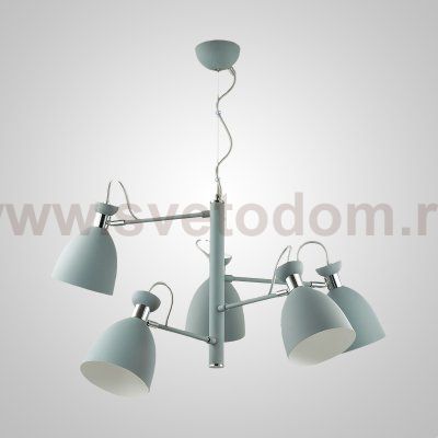 Подвесная люстра GENT 5 Grey ImperiumLoft 191999-23