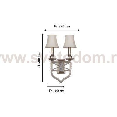 Настенный светильник бра Favourite 1921-2W Marquise