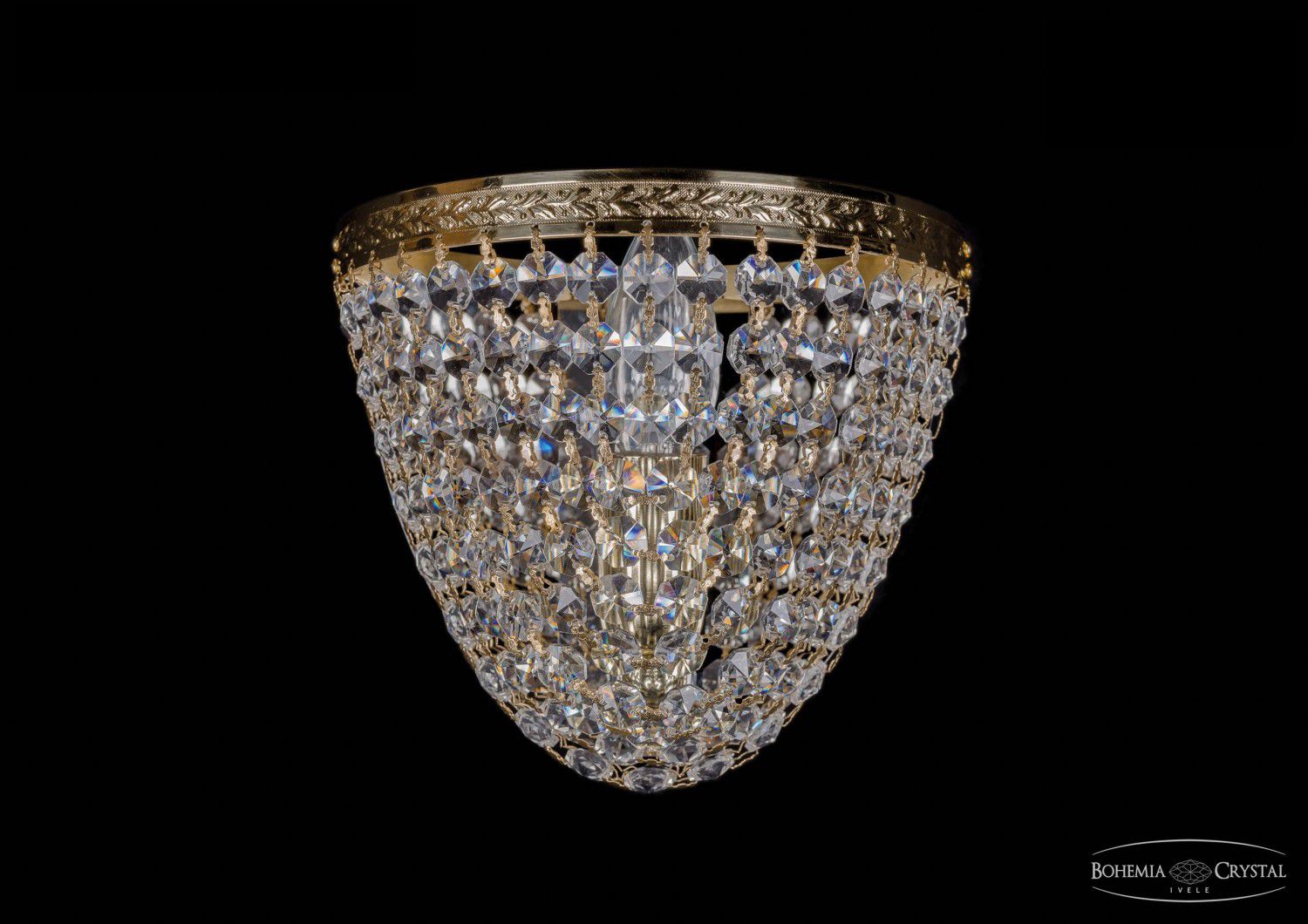 Светильник настенный бра Bohemia Ivele 1925/1W/G