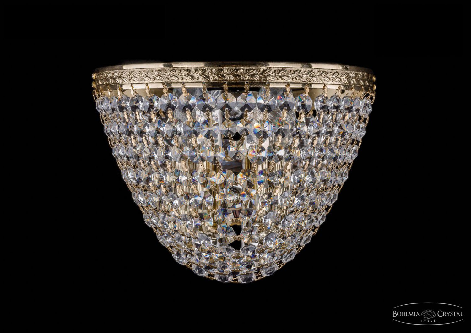 Светильник настенный бра Bohemia Ivele 1925/2W/G