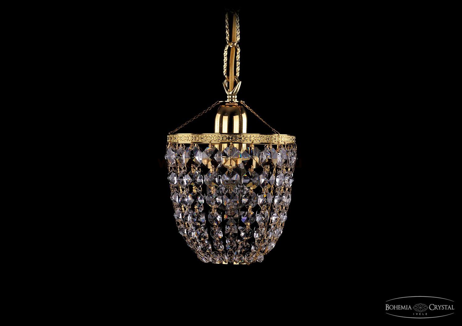 Люстра хрустальная Bohemia Ivele 1927/15/G