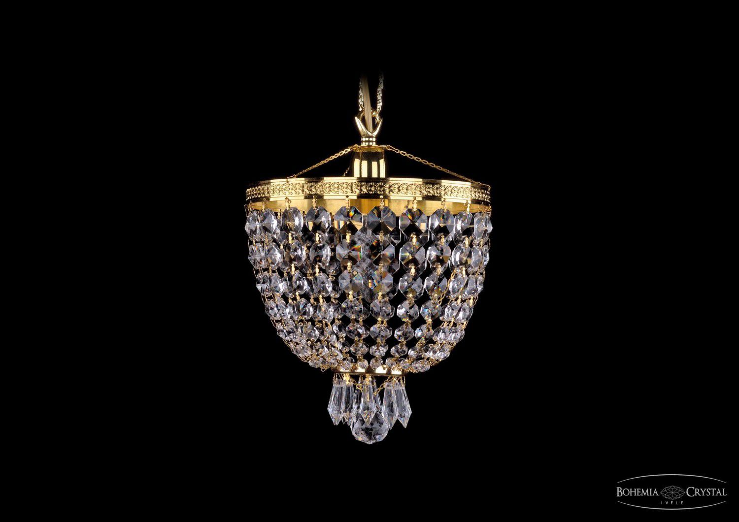 Люстра хрустальная Bohemia Ivele 1927/20/G