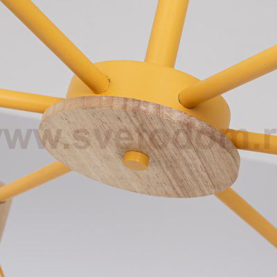 Потолочная люстра CORF B3 Yellow 6 lamps ImperiumLoft 192773-26