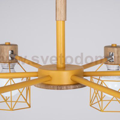 Потолочная люстра CORF B3 Yellow 6 lamps ImperiumLoft 192773-26