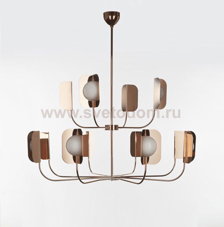 Люстра на штанге Chandeliers LEAF D120 ImperiumLoft 192776-26