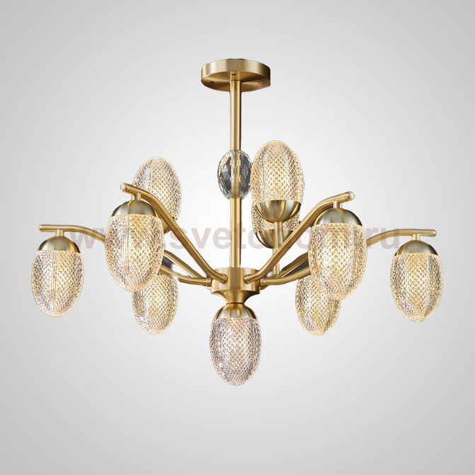 Потолочная люстра ENTERPRISE CH L10 ImperiumLoft 192779-23