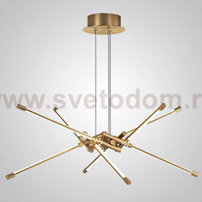Подвесная люстра VALA L8 Brass ImperiumLoft 192793-23
