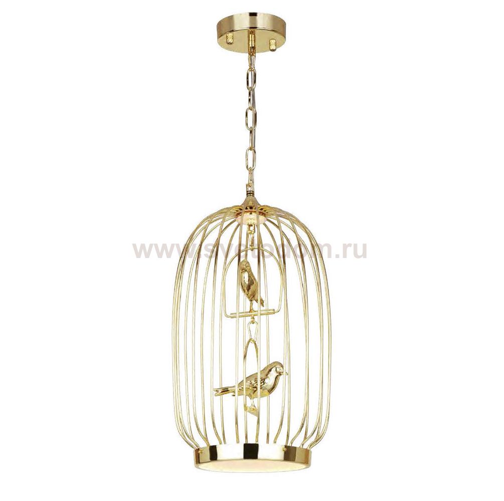 Люстра с птичкой в клетке Favourite Chick 1928-2P