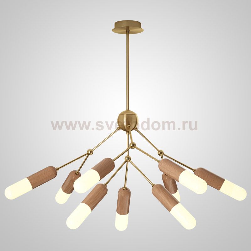 Потолочная люстра KERSTEN CH L9 ImperiumLoft 192800-23