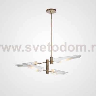 Люстра Cross cable no 407 D125 4 lights White ImperiumLoft 192820-26