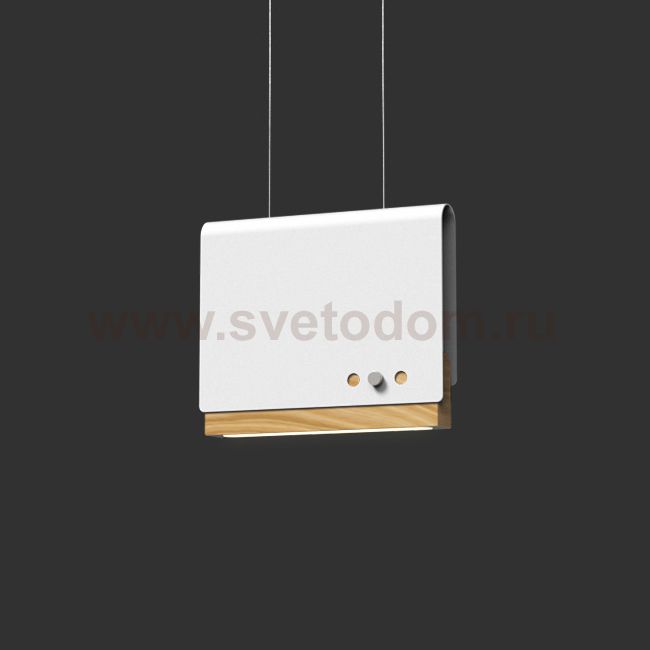 Светодиодный подвесной светильник BOOK 2 H17*21 White ImperiumLoft 192838-26