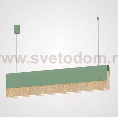 РЕЕЧНЫЙ ПОДВЕСНОЙ СВЕТИЛЬНИК BOOK 3 L90 Green ImperiumLoft 192845-26